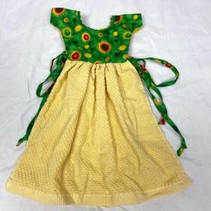 Vintage Handmade Dress Hand Towel